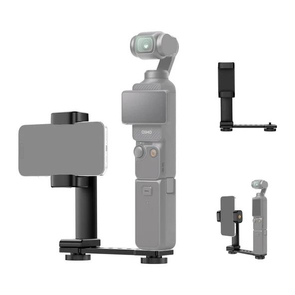 K&F Concept Osmo Pocket 4 Için Telefon Tutucu Stand (Osmo Pocket 3 Uyumlu) ürün görseli 1