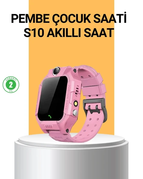 S10 Akıllı Çocuk Saati Anlık Konum Ve Sesli Mesaj Destekli ürün görseli 1
