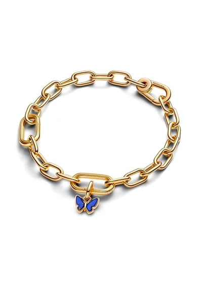 Mavi Kelebek Mini Sallantılı Charm - Resim 3