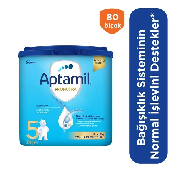 Aptamil Bebek Devam Sütü No5 350gr ürün görseli 1