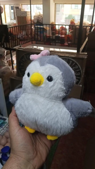Oyuncak Peluş Sevimli Uyku Arkadaşı Tombiş Penguen 25 cm ürün görseli 1