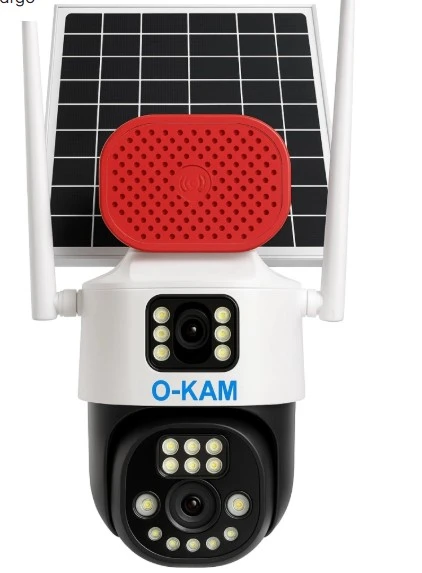 O-KAM Pro 7015 6MP 4G 2 Kameralı Solar Kamera ürün görseli 1