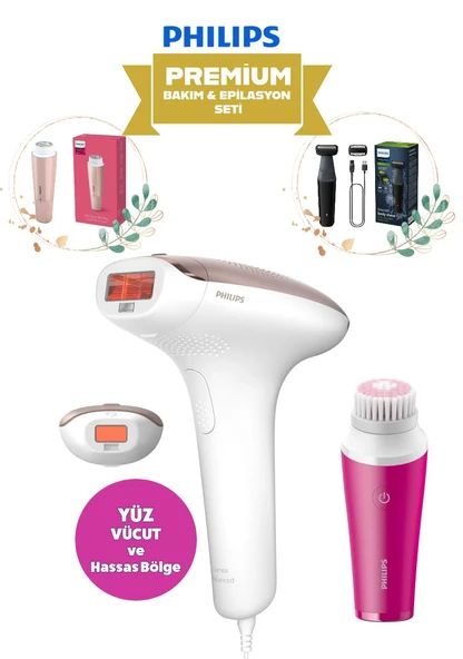 Philips Lumea IPL 7000 Serisi– Kablolu Kullanım, 250.000 Atım Kapasitesi,Kadın& Erkek Kullanabilir Hızlı Uygulama Süreleri, UV Filtreli Güvenlik ürün görseli 1