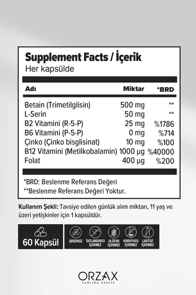 Ocean Methyl Balance 60 Kapsül - Resim 2