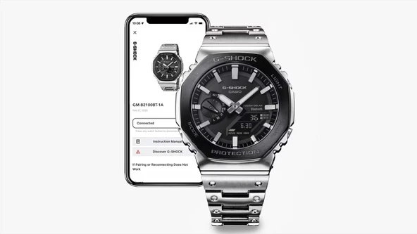 Casio GM-B2100BT-1ADR Kol Saati - Resim 4