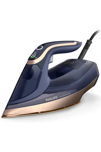 Philips 8000 Serisi Azur Buharlı Ütü, 3000W, 260 g Turbo Şok Buhar, Sıfır Yanık Riski, DST8050/20 ürün görseli 1