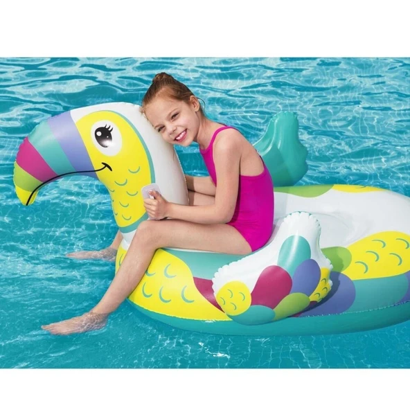 Bestway Tutunmalı Papağan Binici 173x91 Cm - 41437 ürün görseli 1