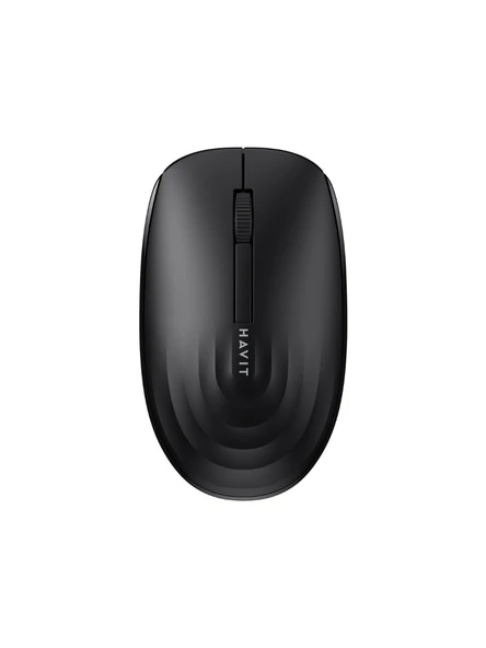 Havit MS93RF Siyah Ergonomik Optik Kablosuz Mouse ürün görseli 1