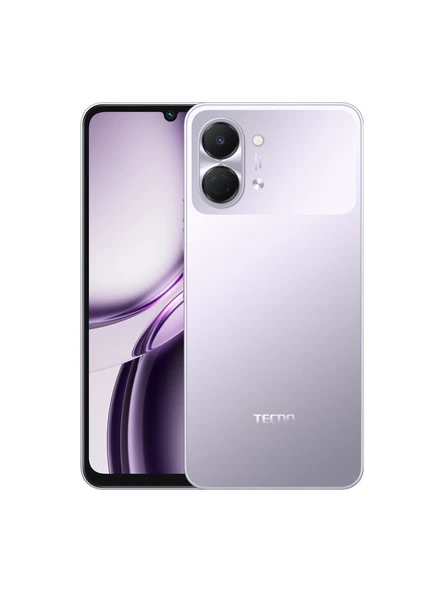 Techno Spark Go 3 4GB 128GB Mor (İthalatçı Garantili ürün görseli 1
