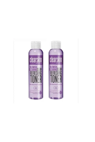 Clearskin Blemish Clearing Akneye Meyilli Ciltler İçin Tazeleyici Tonik 100ml 2'Li Set ürün görseli 1