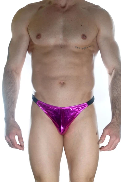 Erkek Arkası Fuşya Büzgülü Brazillian Slip ürün görseli 1
