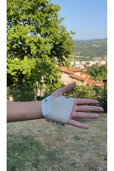 Croc Profesyonel Şeffaf Makyaj Eldiveni - Makeup Glove - Resim 5