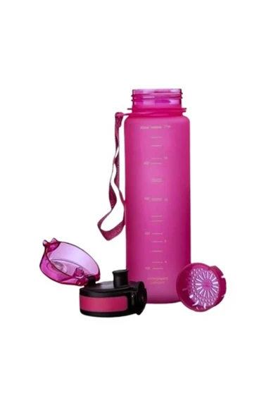 Uzspace 3038 1000ml Tritan Matara Fuchsia Pink ürün görseli 1