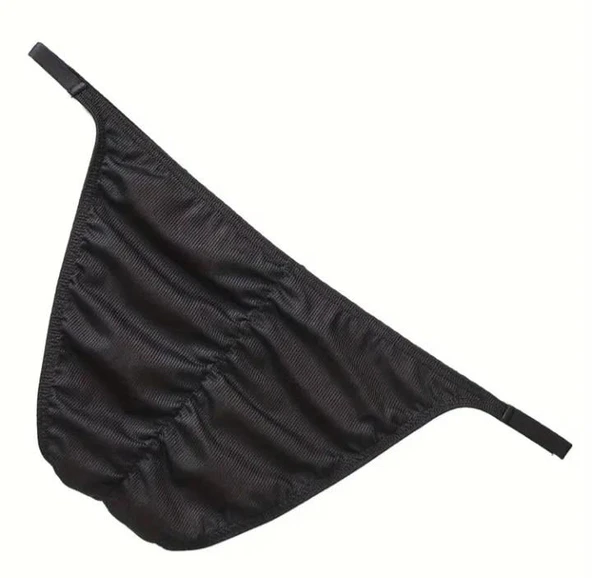Erkek Siyah Büzgülü Slip İç Giyim ürün görseli 1