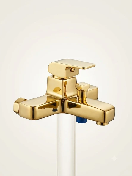 P.S.A. ALARA MİX BANYO BATARYASI GOLD (PS1541) ürün görseli 1