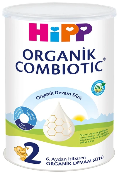 Hipp 2 Organik Combiotic Bebek Sütü 350 Gr ürün görseli 1