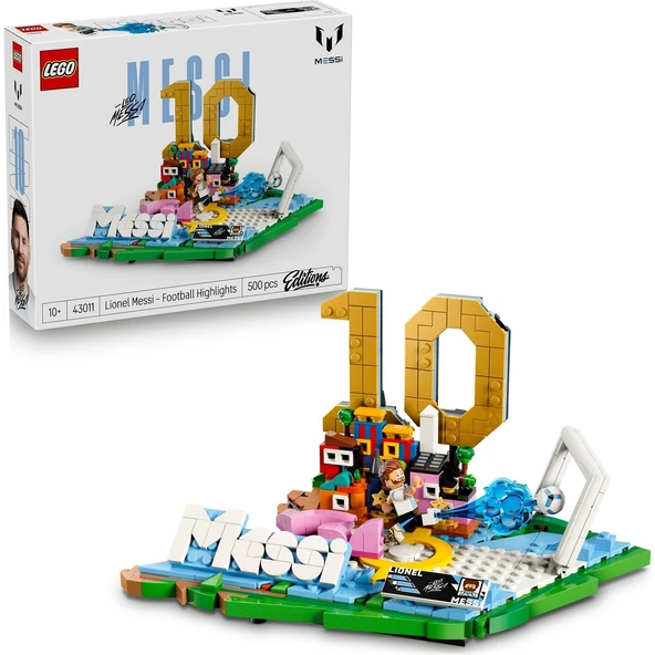 LEGO Editions Lionel Messi Unutulmaz Futbol Anları 43011 ürün görseli 1