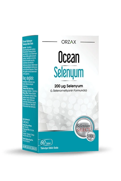Ocean Selenyum 200 mcg 60 Tablet ürün görseli 1