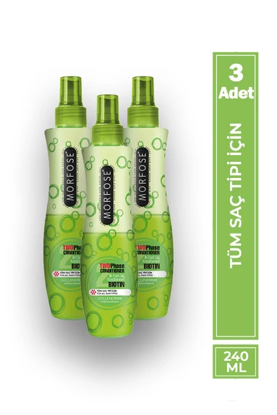 Morfose Biotin Fön Suyu 240 ml 3 Adet ürün görseli 1