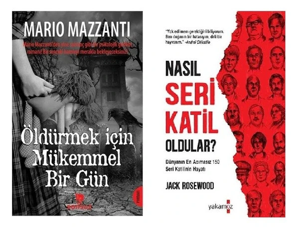 Nasıl Seri Katil Oldular + Öldürmek İçin Mükemmel Bir Gün (2 Kitap) ürün görseli 1