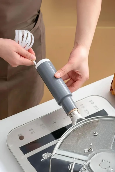 Silikon Saplı Pratik Mutfak Gereci Kaplama Uçlu Çok Amaçlı 14 cm ürün görseli 1