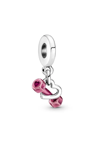 Dambıl ve Kalp Sallantılı Charm ürün görseli 1
