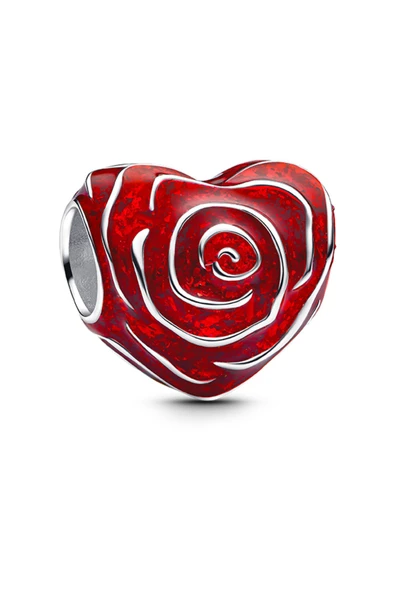 Gül Kalp Charm ürün görseli 1