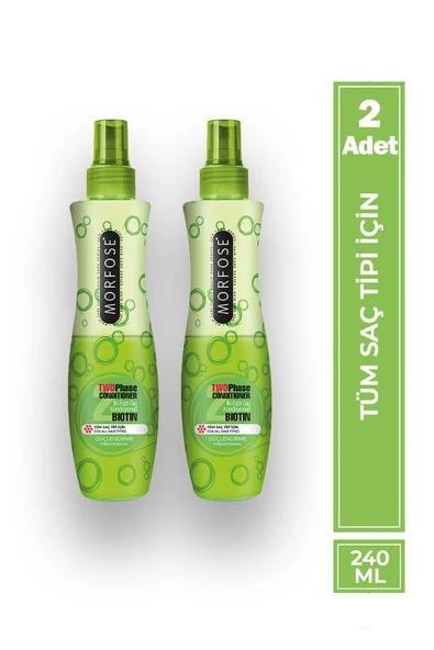 Morfose Biotin Fön Suyu 240 ml 2 Adet ürün görseli 1