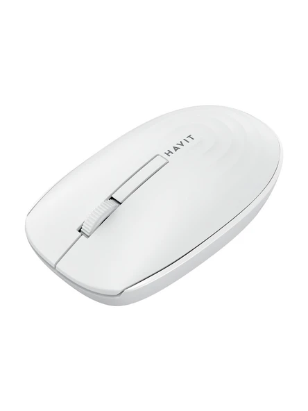 Havit MS93RF Beyaz Ergonomik Optik Kablosuz Mouse - Resim 2