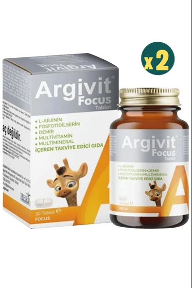 Argivit Focus 30 Tablet 2 Adet ürün görseli 1