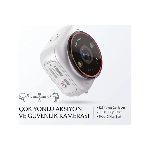 Inox X30 4g Esım Destekli Taşınabilir Bataryalı Güvenlik Kamerası ürün görseli 1