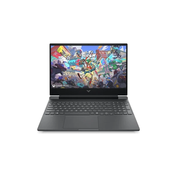 HP Victus 15 Gaming Oyuncu Notebook Intel Core i5-13420H 16GB DDR5 512GB SSD NVIDIA GeForce RTX 5050 8GB 15.6" FHD 144Hz W11 Pro Oyuncu (Gaming) Dizüstü Bilgisayar ürün görseli 1