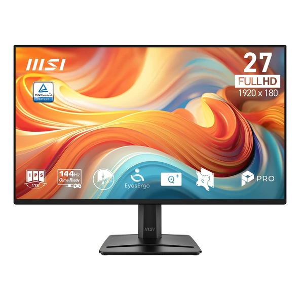 MSI 27 Pro MP275 E14L 1920X1080 (Fhd) 16:9 Flat IPS 144HZ 1ms (Mprt) Freesync Monıtor ürün görseli 1
