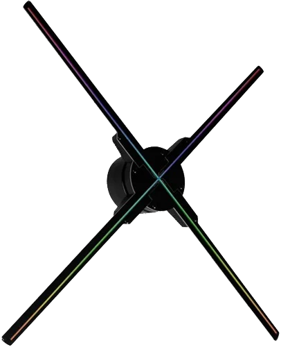Hologram Fan Pervane 3D-65cm - Resim 3