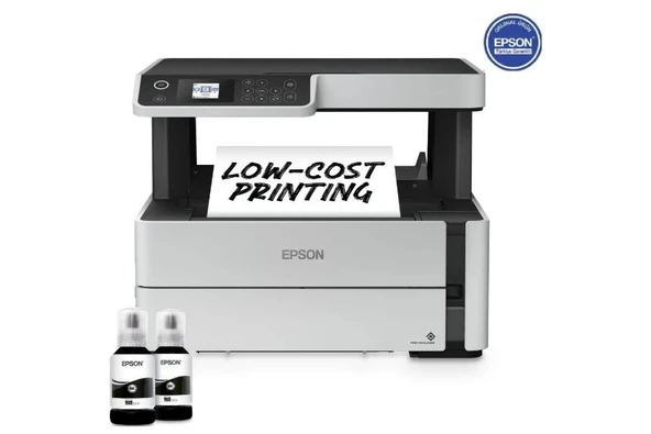 Epson EcoTank M2170 Wi-Fi + Tarayıcı + Fotokopi Mono Çok Fonksiyonlu Tanklı Yazıcı C11CH43403 ürün görseli 1