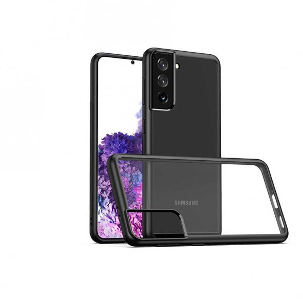 Galaxy S21 Kılıf Yükseltilmiş Kenar Korumalı Silikon ürün görseli 1