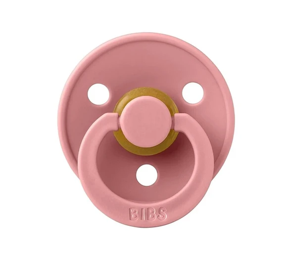 Bibs Colour Kauçuk Emzik 0-6 Ay Dusty Pink ürün görseli 1