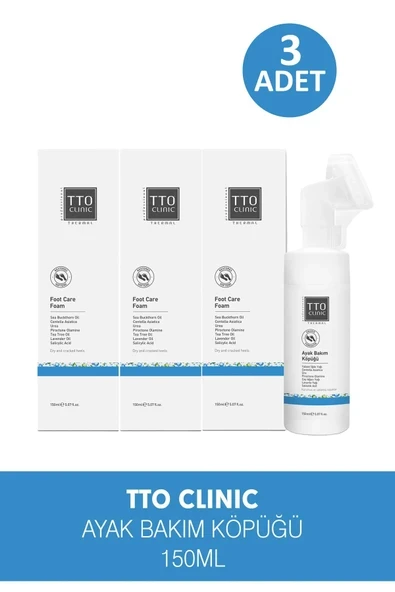 Tto X Ayak Bakım Köpüğü 150 ml 3 Adet ürün görseli 1