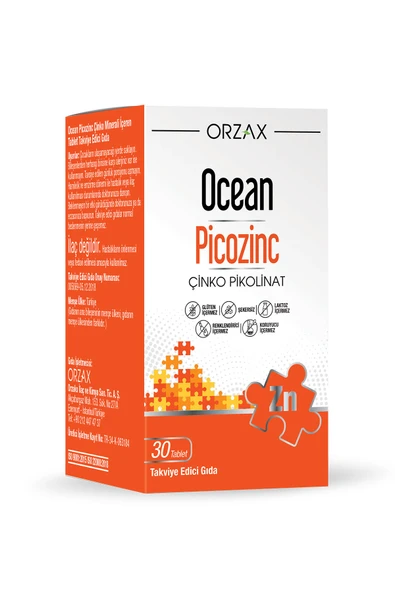 Ocean Picozinc 30 Tablet ürün görseli 1