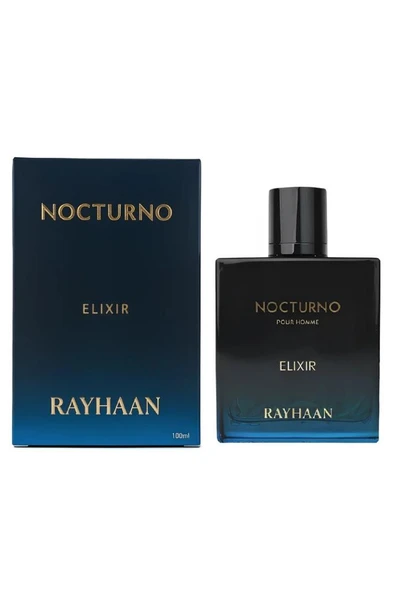 Rayhaan Nocturno Pour Homme Elixir EDP 100 ml Erkek Parfüm ürün görseli 1
