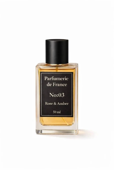 No:03 Gül & Amber Kadın Parfüm 50 ml ürün görseli 1