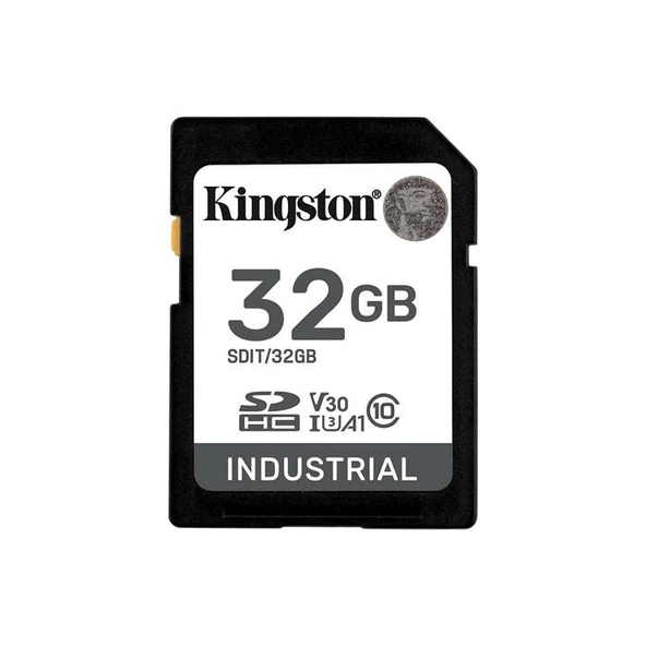 Kingston 32GB - SDIT/32GB SDHC/SDXC Endüstriyel SD Hafıza Kartı ürün görseli 1