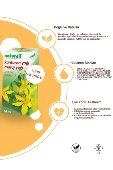 Kantaron Yağı 50 ml - Resim 2