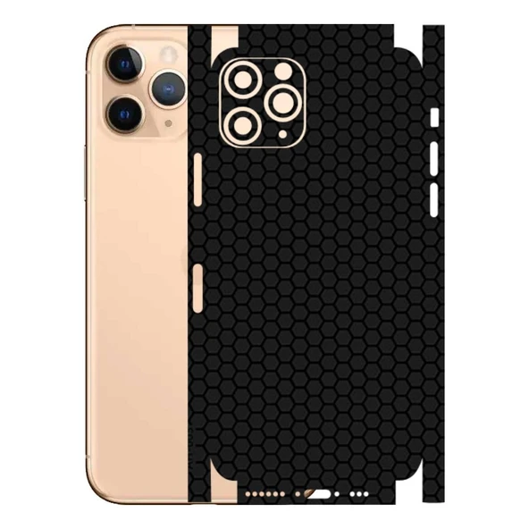 Kapps Iphone 11 Pro ile Uyumlu Bumper Series Premium Kaplama 360  Siyah ürün görseli 1