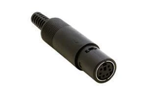 6Pin Mini Din Dişi Konnektör 10 adet ürün görseli 1