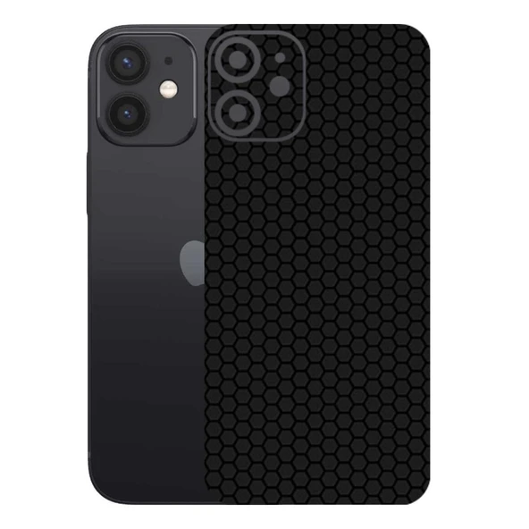 Kapps Iphone 12 Mini ile Uyumlu Bumper Serisi Premium Kaplama 360  Siyah ürün görseli 1