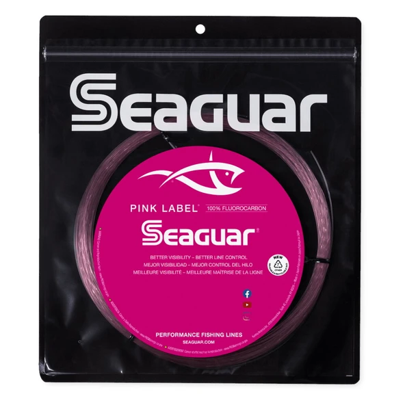 Seaguar Pink Label 100% Fluorocarbon 100LB 1.05mm ürün görseli 1
