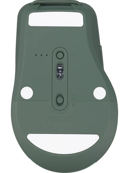 Asus SmartO MD200 Silent Plus Yeşil Optik Kablosuz Mouse - Resim 2