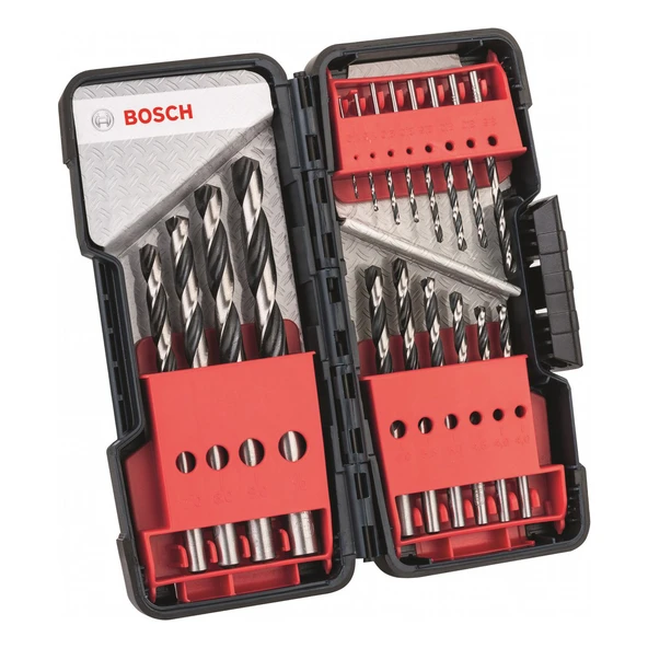 Bosch 18 Parça Metal Delme Set HSS PointTeQ Toughbox ürün görseli 1