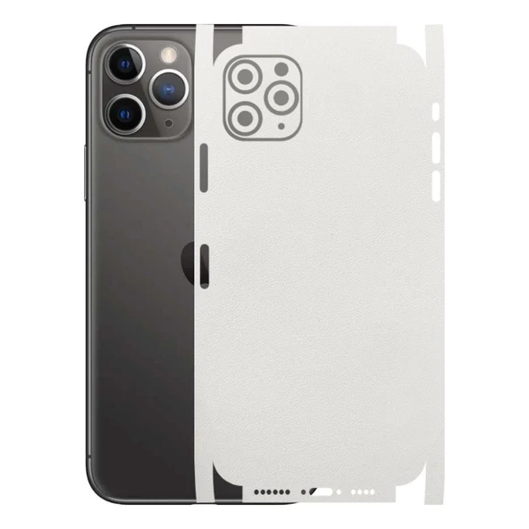 Kapps Iphone 11 Pro Max ile Uyumlu Bumper Serisi Premium Kaplama 360  Beyaz ürün görseli 1